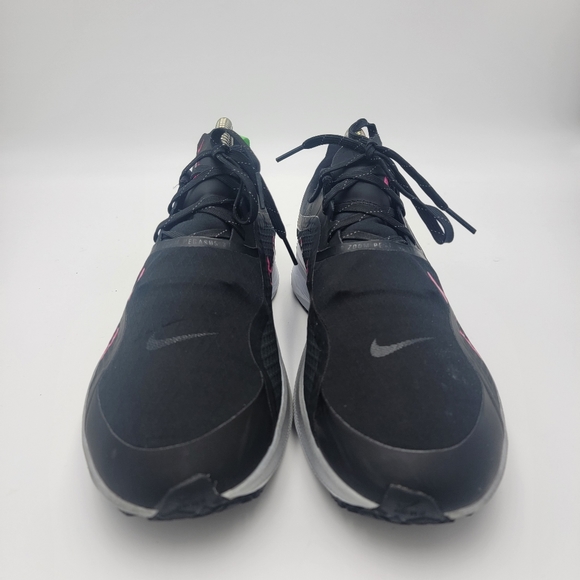 Nike Air Zoom Pegasus 37 Shield Black Pink Blast 2020 - Size 10 Sneakers Shoe - Picture 2 of 9